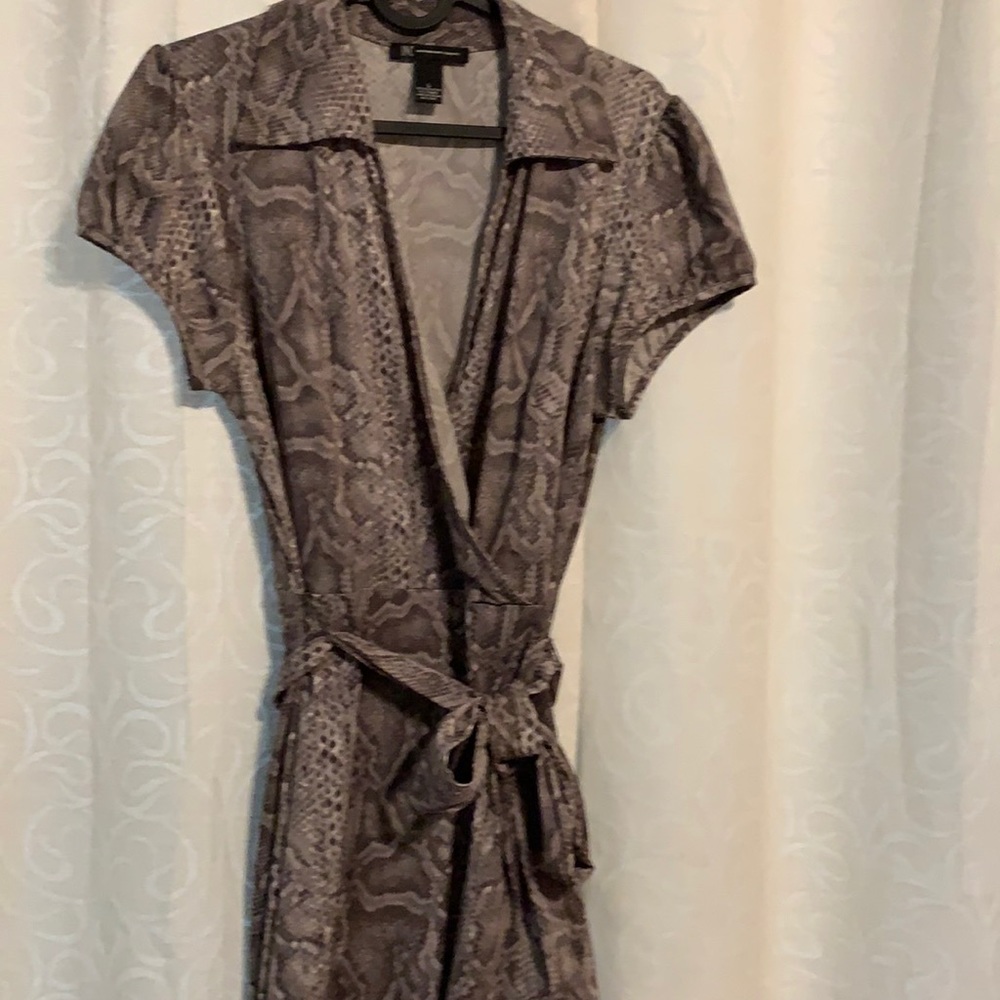 Animal print dress